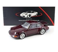 Norev Porsche 911 964 Turbo 3.6 Coupe 1993 1:18 Métal Amethyst - Limité 999