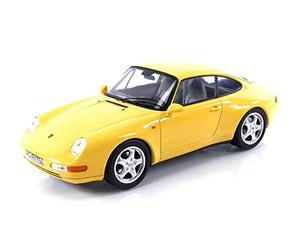 NOREV Porsche 911 Carrera 1994 Yellow 1:18, 10 cm