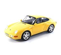 187596 Porsche 911 993 Carrera Yellow Norev 1/18