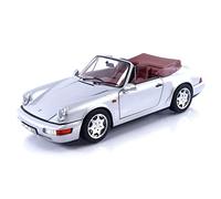 1:18 Norev Porsche 911 (964) Carrera 2 Cabriolet 1990 Argent 187330