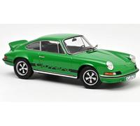 Norev PORSCHE 911 RS 1973 GREEN WITH BLACK DECO 1:18