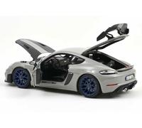 NOREV Porsche Cayman GT4 RS Pack Weissach 2023 Craie Voiture De Collection Miniature NOREV 1/18 Métal