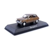 Norev Voiture miniature de collection Renault 5 TL 1974 1/43 Brun métallisé 3 portes