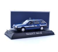 Norev Voiture miniature Renault 21 Nevada break GENDARMERIE Recrutement 1992 au 1/43 512139