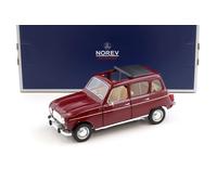 Norev Renault 4 L R4 1966 Modèle Réduit 1:18 Rouge Foncé Métal
