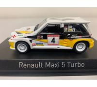 Norev Renault 5 Maxi Turbo N°4 Rallye Australie 1986 C. Sainz 1/43 510622 1224