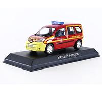NOREV - Renault Kangoo Pompiers Secours Sante - 2013-1/43, Red/Yellow