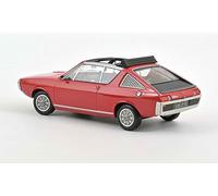 NOREV RENAULT17 GORDINI Découvrable 1975 Rouge Voiture de Collection R17 NOREV 1/18 Métal