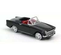 Norev- Simca Aronde P60 Océane 1960 Noir 1/87 Miniature, 576088