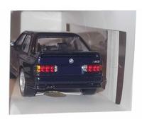 NOREV Voiture de Collection Compatible avec BMW M3 E3 Bleu Foncé 1986 1/43 Métal