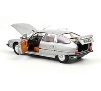 NOREV Voiture de Collection Compatible avec Citroen CX 2200 Pallas 1976 Gris Largentière 1/18 Métal