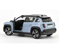 NOREV Voiture de Collection Compatible avec Renault 4 E-Tech Electrique 2025 Bleu Nuage Finition Techno R4 Série Limitée 1/18 Métal