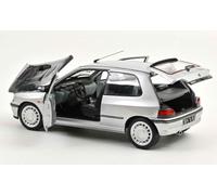 NOREV Voiture de Collection Compatible avec Renault Clio 16S de 1992 Gris Iceberg 1/18 Métal RENAULTCLIO
