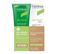 Noreva Actipur Duo Peel Sérum 30ml + Gel Dermo-Nettoyant 100ml Offert
