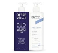 Noreva Aquareva Lait Corporel Hydratant 24h Lot de 2 x 400ml