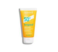 Noreva - Bergasol - Crème Invisible SPF50+ - Crème Solaire Haute Protection UVA, UVB, Infrarouges, Lumière Bleue - Hydrate, Nourrit, Protège - Dès 3 Mois - Fabrication Française - 50ml