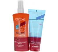 Noreva Bergasol Expert Spray Fini Invisible SPF50+ 125 ml + Noreva Xerodiane AP+ Surgras Liquide Doux 100 ml Offert - Protection solaire - Pharmacie en ligne LaSante.net