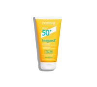 Noreva - Bergasol - Lait Invisible SPF50+ - Très Haute Protection Solaire UVA, UVB, Infrarouges, Lumière Bleue - Hydrate, Nourrit, Protège - Dès 3 Mois - Fabrication Française - 150ml
