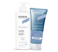 Noreva Coffret Aquareva Corps Lait corporel hydratant 400 ml + Gel moussant hydratant 200 ml