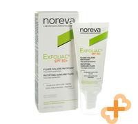 Noreva Exfoliac Effet Mate Suncare Fluide SPF50 + Protection Uva-Uvb Peau Grasse