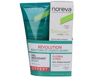 NOREVA Exfoliac Global X -Pro + Gel Moussant Set(S) 130 ml