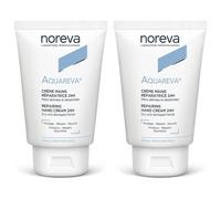 Noreva Laboratoires Aquareva® Crème mains réparatrice 24H 2x50 ml