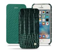 Noreve Horizon coque de protection pour téléphones portables 10,2 cm (4 ) Folio Vert Apple iPhone SE