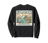 Norge Lofoten Iles Norvège Voyage Scandinavie Sweatshirt
