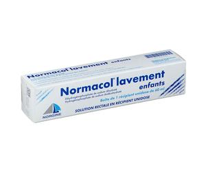Norgine Normacol enema enfants Solution(S) 60 ml