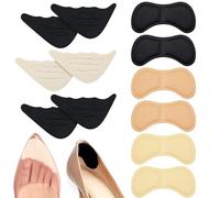Norhogo 12 Pièces Remplissantes Chaussures Inserts, semelles chaussures réduire nombre, Sponge Réglable Chaussures Roulement Pointe Chaussures, Remplisseurs Chaussures Inserts Réutilisables, Fit Plus