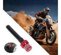 Norhogo Bouchon de réservoir à gaz - Tuyau de purge pour carburant - Tuyau de purge de carburant - Pour motocross - Valve de purge universelle - Pour réservoir, moto, Dirt Bke, tout-terrain - Rouge