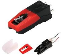 Norhogo Lot de 2 cartouches Universal Record Player de rechange pour tourne-disque Tête et pointe tourne-disque Ago pour platine vinyle diamant avec stylet à aiguille pour LP vintage platine vinyle