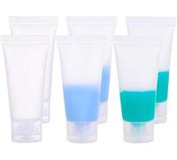 Norhogo Lot de 30 flacons cosmétiques transparents et compressibles, rechargeables de 20 ml, pour gel douche, gloss à lèvres, baume à lèvres, shampoing, nettoyant pour le visage