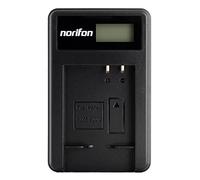 Norifon CGA-S005 LCD USB Chargeur pour Panasonic Lumix DMC-FS1, DMC-FS2, DMC-FX01, DMC-FX07, DMC-FX10, DMC-FX12, DMC-FX150, DMC-FX180, DMC-FX3, DMC-FX50, DMC-FX8, DMC-FX9, DMC-LX1 Caméra et Plus