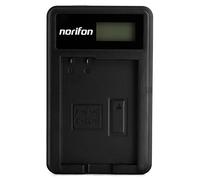 Norifon EN-EL14 LCD USB Chargeur pour Nikon Coolpix P7000, Coolpix P7100, Coolpix P7700, Coolpix P7800, DSLR D3100, DSLR D3200, DSLR D5100, DSLR D5200 Caméra et Plus
