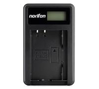 Norifon EN-EL20 LCD USB Chargeur pour Nikon 1 AW1, 1 J1, 1 J2, 1 J3, 1 J4, 1 S1, 1 S2, 1 V3, Coolpix A Caméra et Plus