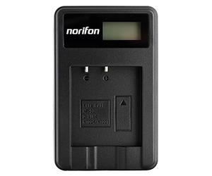 Norifon KLIC-7001 LCD USB Chargeur pour Kodak Easyshare M1063, M320 | Compatible avec Kodak Easyshare M340, M341, M763, EasyShare M863, V550, EasyShare V570, V610, EasyShare V705