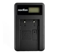 Norifon NB-2L LCD USB Chargeur pour Canon EOS 350D 400D Optura 30 40 50 500 PowerShot G7 G9 S40 S45 S50 S60 S70 S80 ZR100 ZR200 ZR500 ZR800 ZR830 ZR900 ZR960 MV800 MV830i MV960 Caméra et Plus