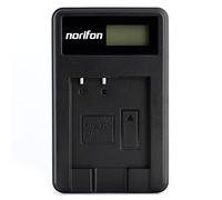 Norifon NP-BN1 LCD USB Chargeur pour Sony Cyber-Shot DSC-T110, DSC-T99, DSC-TF1, DSC-TX30, DSC-TX20, DSC-TX200V, DSC-TX10, DSC-TX9, DSC-TX5, DSC-WX80, DSC-W620, DSC-WX9, DSC-WX150 Caméra et Plus