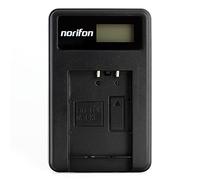 Norifon NP-BX1 LCD USB Chargeur pour Sony Cyber-Shot DSC-RX100, DSC-RX100 II, DSC-RX100 III, DSC-HX90V, DSC-WX350, DSC-WX500, HDR-AS15 Caméra et Plus