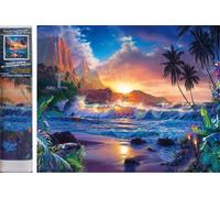 Norimpex Diamond Peinture Coucher de soleil sur une île 30x40cm