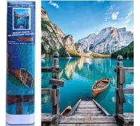 Norimpex Peinture au diamant Lac de montagne 30x40cm
