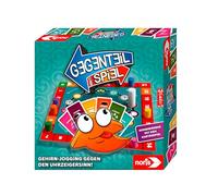 Noris 606062080 - Jeu contraire (Jeu de société à partir de 10 Ans) - Combinable avec Le Jeu de Cartes - Jeu de Concentration Fou pour Enfants et Adultes pour 3 à 6 Joueurs
