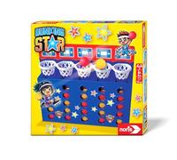 Noris 606062095 Dunking Star - Jeu de Lancer et d'adresse Rapide pour Toute la Famille - À partir de 4 Ans - pour 2 Joueurs