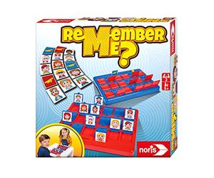 noris 606064477 Remember me - Le Jeu de devinettes Amusant avec 18 Personnages différents, Jeu de Questions pour 2 Joueurs à partir de 5 Ans