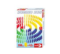Noris 606065644 Domino Run Jeu de Pierres, avec 200 Dominos pour Un Parcours à Couper Le Souffle, à partir de 3 Ans