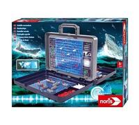 Noris Jeu de voyage 606100335 Navires en forme de bateaux – Valise – Dès 5 ans