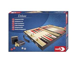 Noris 606101712 Deluxe Backgammon Coffret