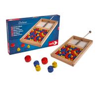 noris 606101941 Deluxe Disques Mikado - Le Classique de Jeu différent pour Les Enfants à partir de 6 Ans et Les Adultes - avec matériel de Jeu en Bois Coloré