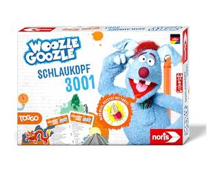 Noris 606102071 Woozle Goozle Schlaukopf 3001 - Jeu de Questions et réponses à partir de 6 Ans, Amusant à connaître avec la flûte couineur pour 2 à 6 Joueurs